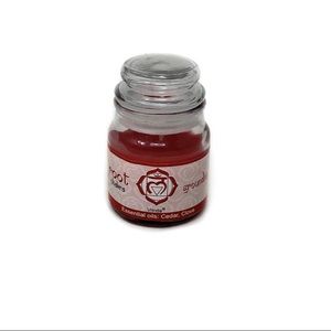 Root chakra candle
